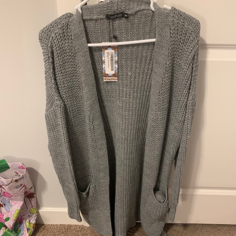 oversized boyfriend cardigan